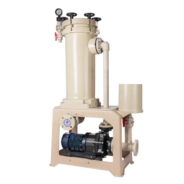 电镀过滤机用错过滤材料的危害及预防措施